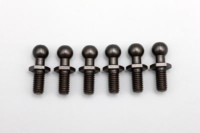 ZC-206MH ロッドエンドボール M サイズ (6個入) 全長 12.8mm