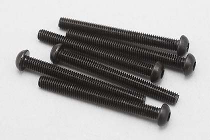 ZC-BH330 M3x30mm ボタンヘッド ソケットスクリュー 6本入 | 汎用