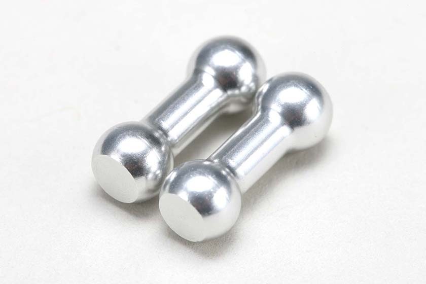 ヨコモ DP-DRB用 アルミ製スタビ用ロッド (2本入) BR-412RA g6bh9ry ZC-A3640B Φ3×Φ6×4.0mm アルミ製 スペーサー(各8個入/ブラック