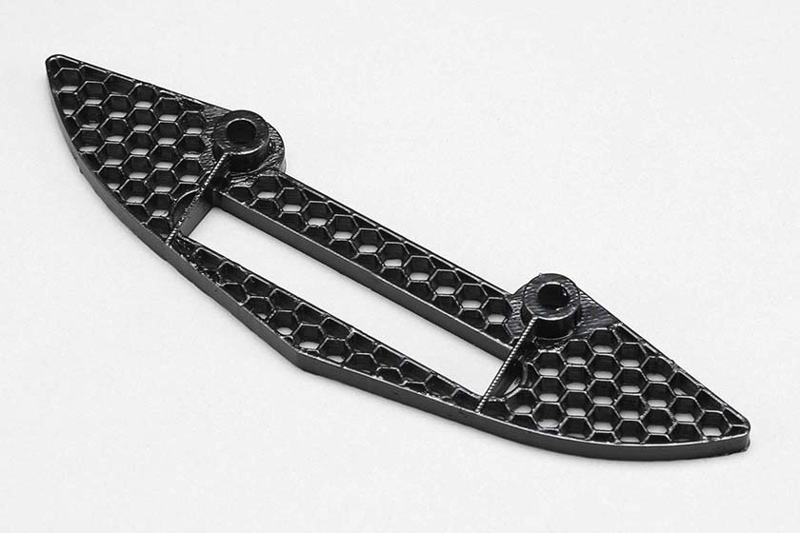 Yokomo MS1.0 1.5mm アルミシャーシ+専用ビス Yokomo MS1.0 1.5mm アルミシャーシ+専用ビス