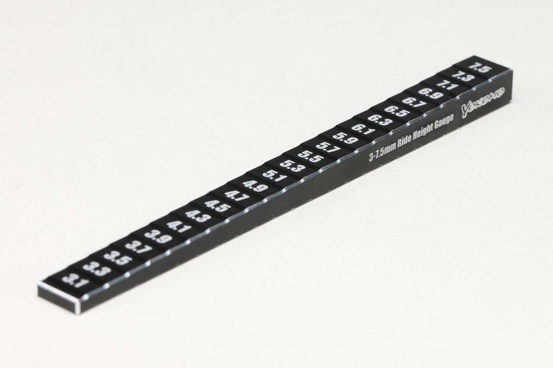 YT-HGTC2 ツーリングカー用 アルミ製 ハイトゲージ(3-7.5mm