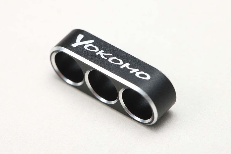 ZC-WGB3 アルミ製 12ゲージ用 ワイヤーガイド(黒/3穴