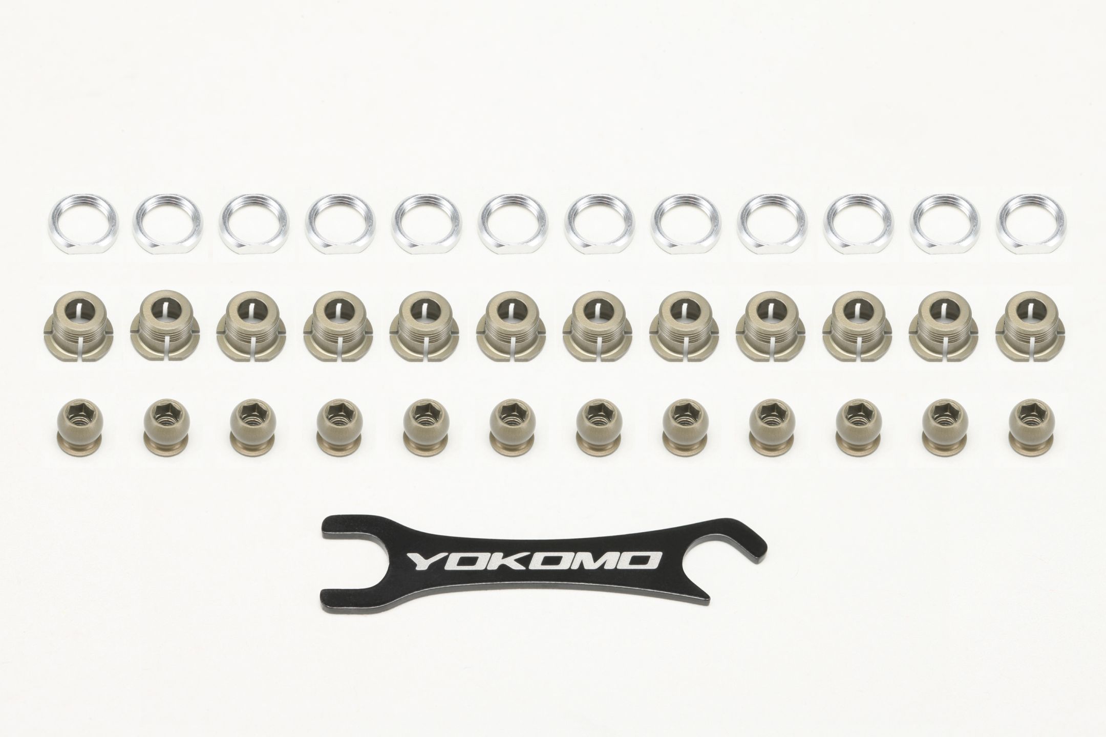 MS-B60A12 MSシリーズ用 アルミ製 ハードコート サスペンション ボール