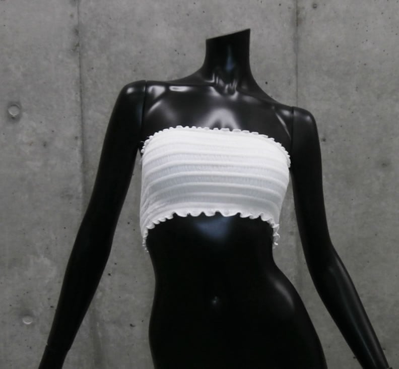 tope tube top チューブトップ白 tope tubetop 白