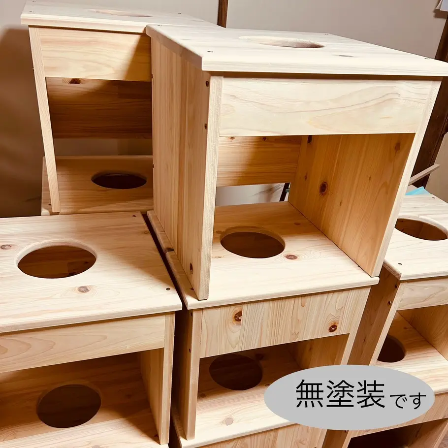 二点）よもぎ蒸し専用椅子と防水クッション二点セット
