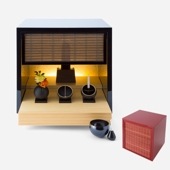 【送料無料】自由壇（ フリーだん）　黒備え（くろぞなえ）/赤備え（あかぞなえ）手元供養 /ナナプラス　【位牌・仏具別売り】