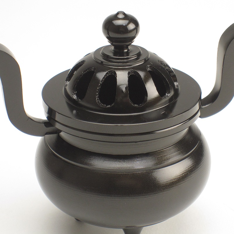 国産仏具 玉香炉 うるみ色 真鍮製 2.5寸～3.5寸｜お仏壇のよねはら公式通販