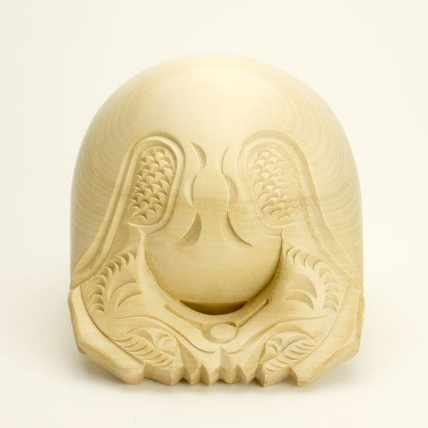 仏具 白木木魚 並彫（単品） 3寸～7寸｜お仏壇のよねはら公式通販