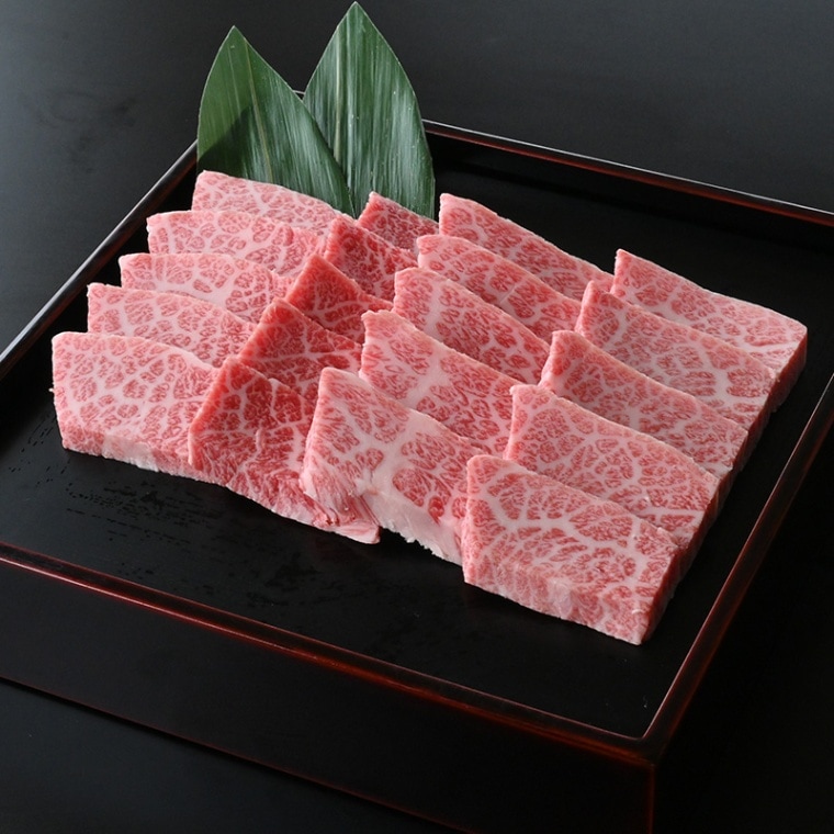 米沢牛霜降りカルビ焼肉用(肩三角)500g