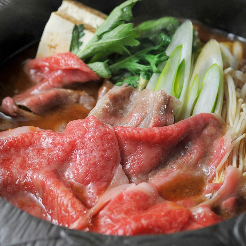 米沢牛肩ロースすき焼用 500g（タレ付）