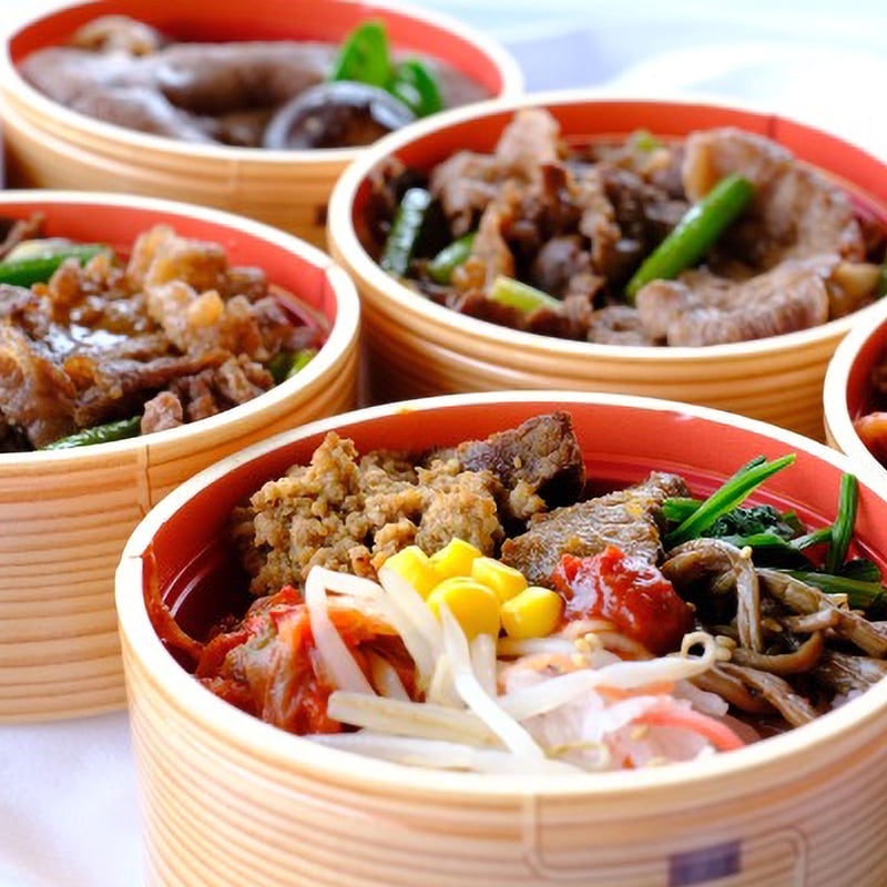 米沢牛わっぱめし3種 各2個