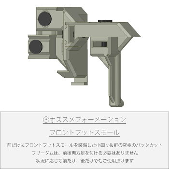 【レギュラーセット】＜足5種＞ Rascasse-ラスカス 総合送りミシン用外押え “フリーダム”