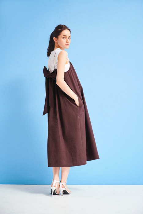 yori バックリボンキャミドレス ブラック - 17，000円 | thebratshack.com 