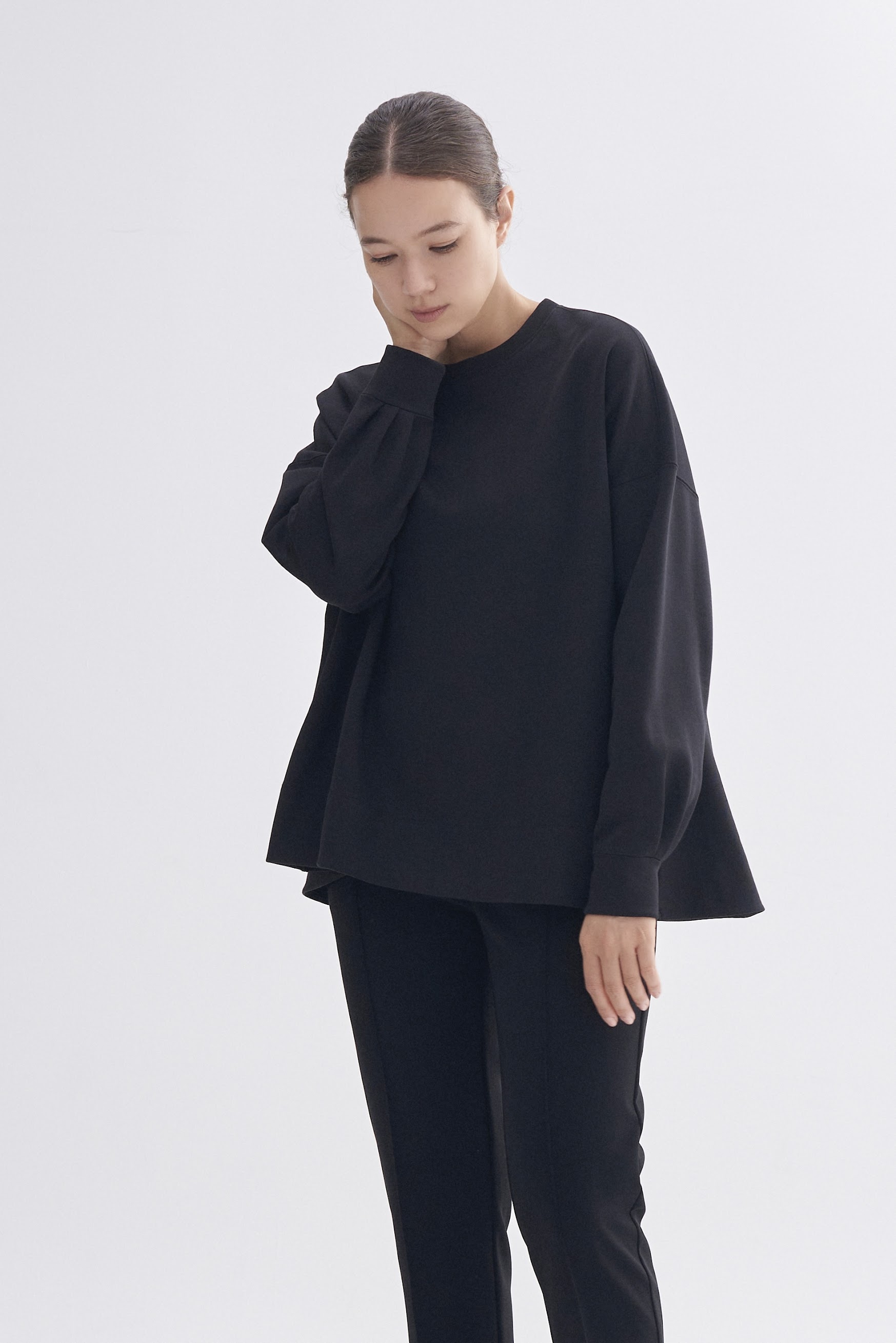 yori チャンキーバックフレアTee shichakustore