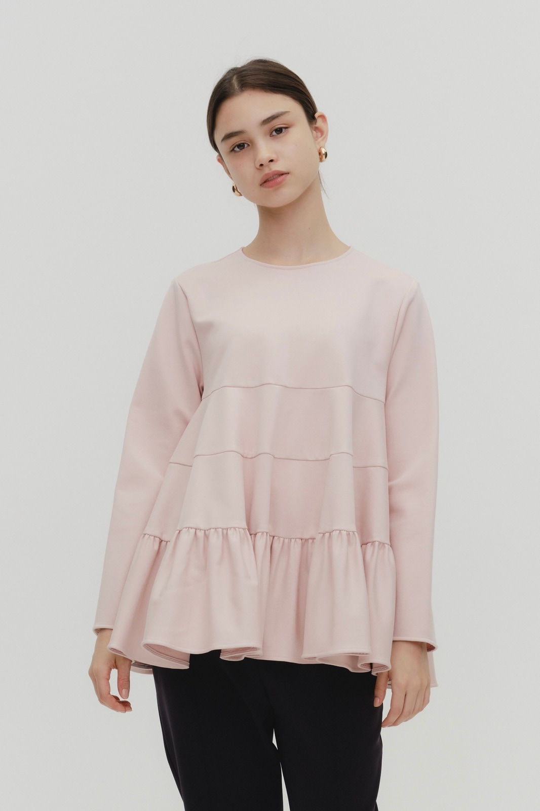 ぬくぬくティアードフリルブラウス | all item| yori