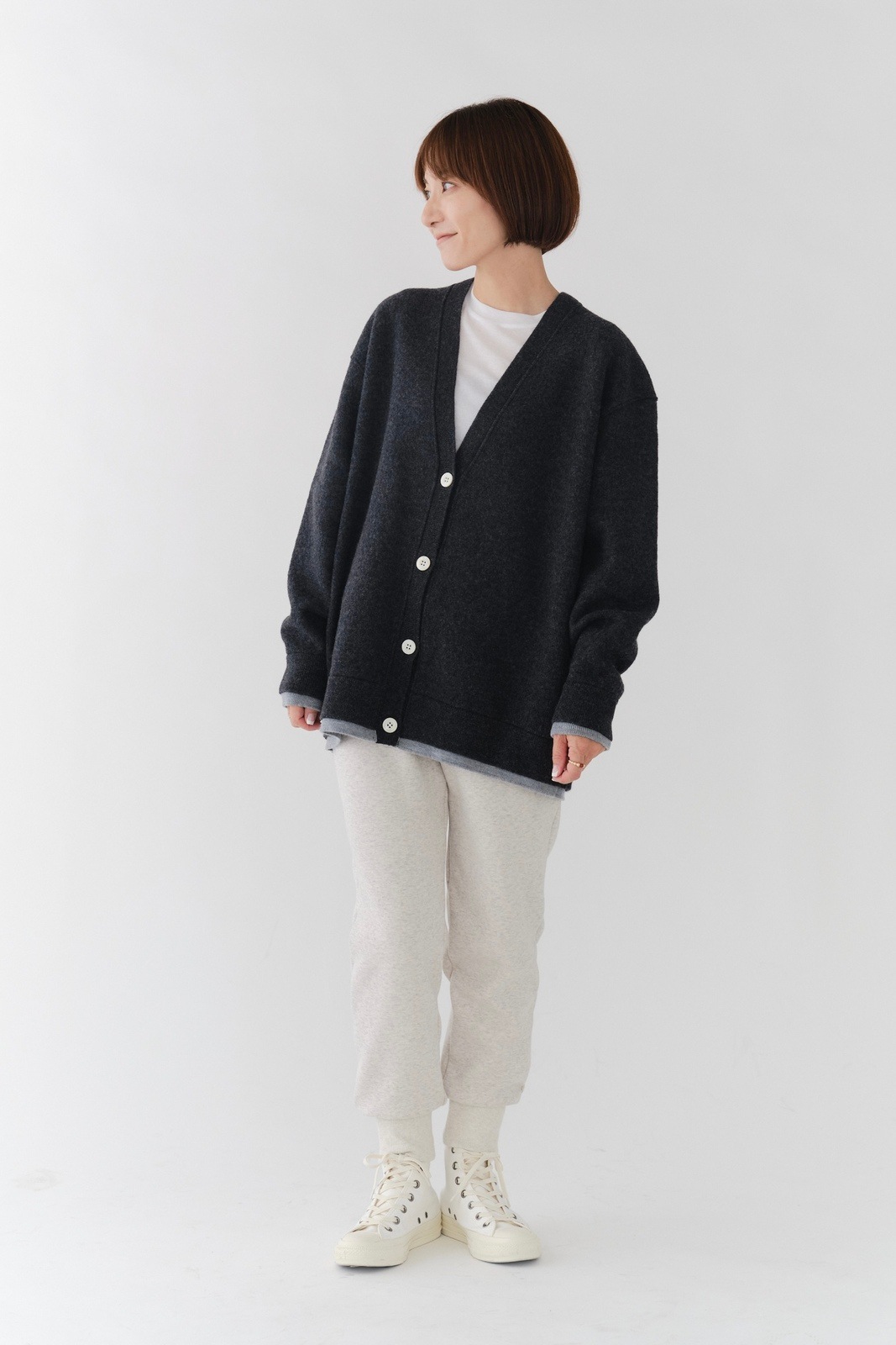 圧縮ニットレイヤードカーディガン【2025AW】 | all item| yori