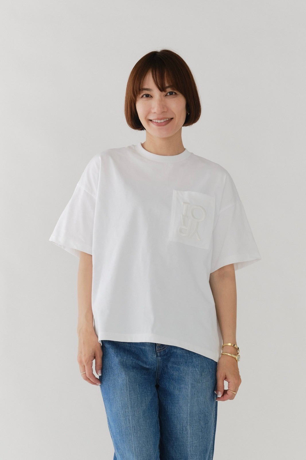 専用★yori カットソー半袖 Yori 「Yori」 半袖ブラウス FREE ホワイト レディース