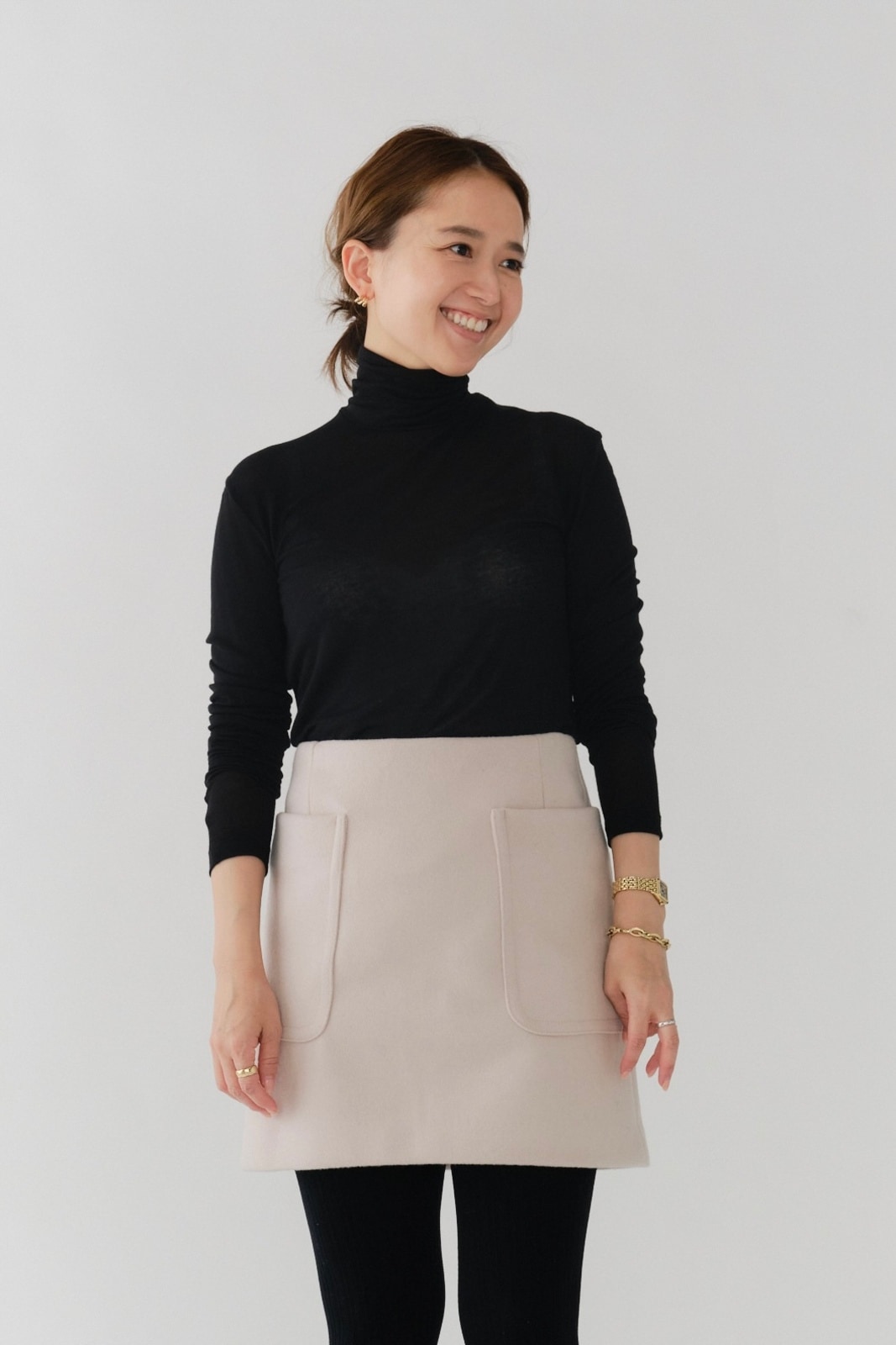 カシミヤシルクシアータートル【2025AW】