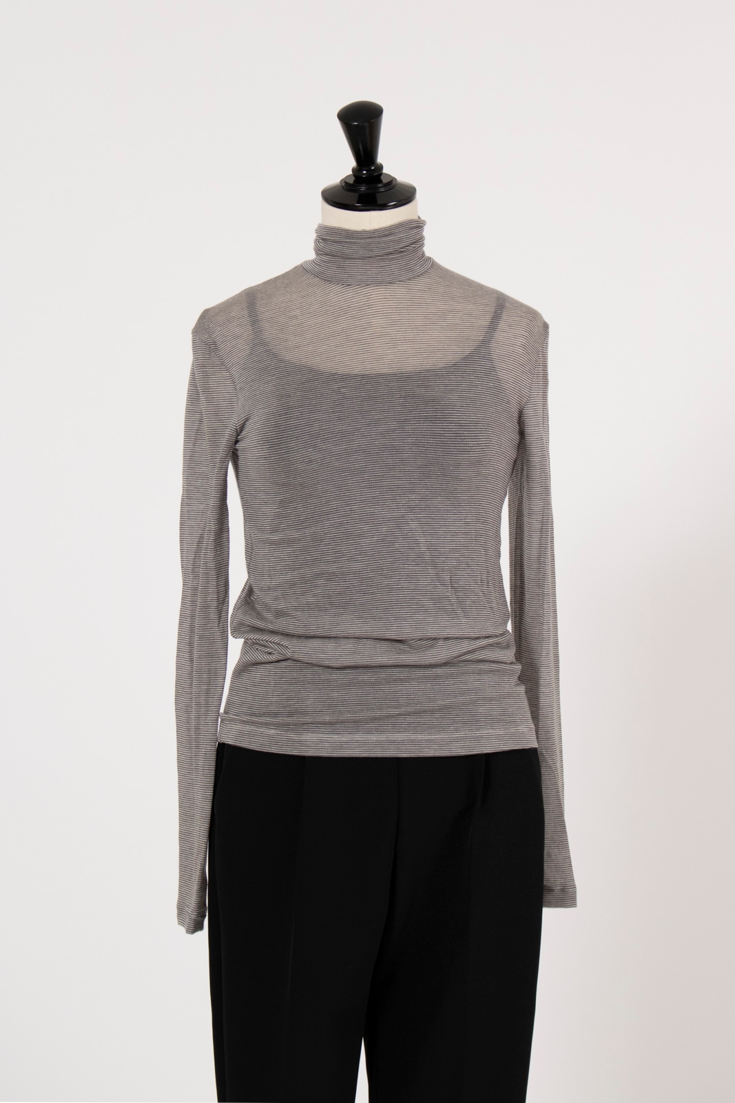 yori カシミヤシルクシアータートル ホワイト 36 カシミヤシルクシアータートル【2025AW】 | all item| yori