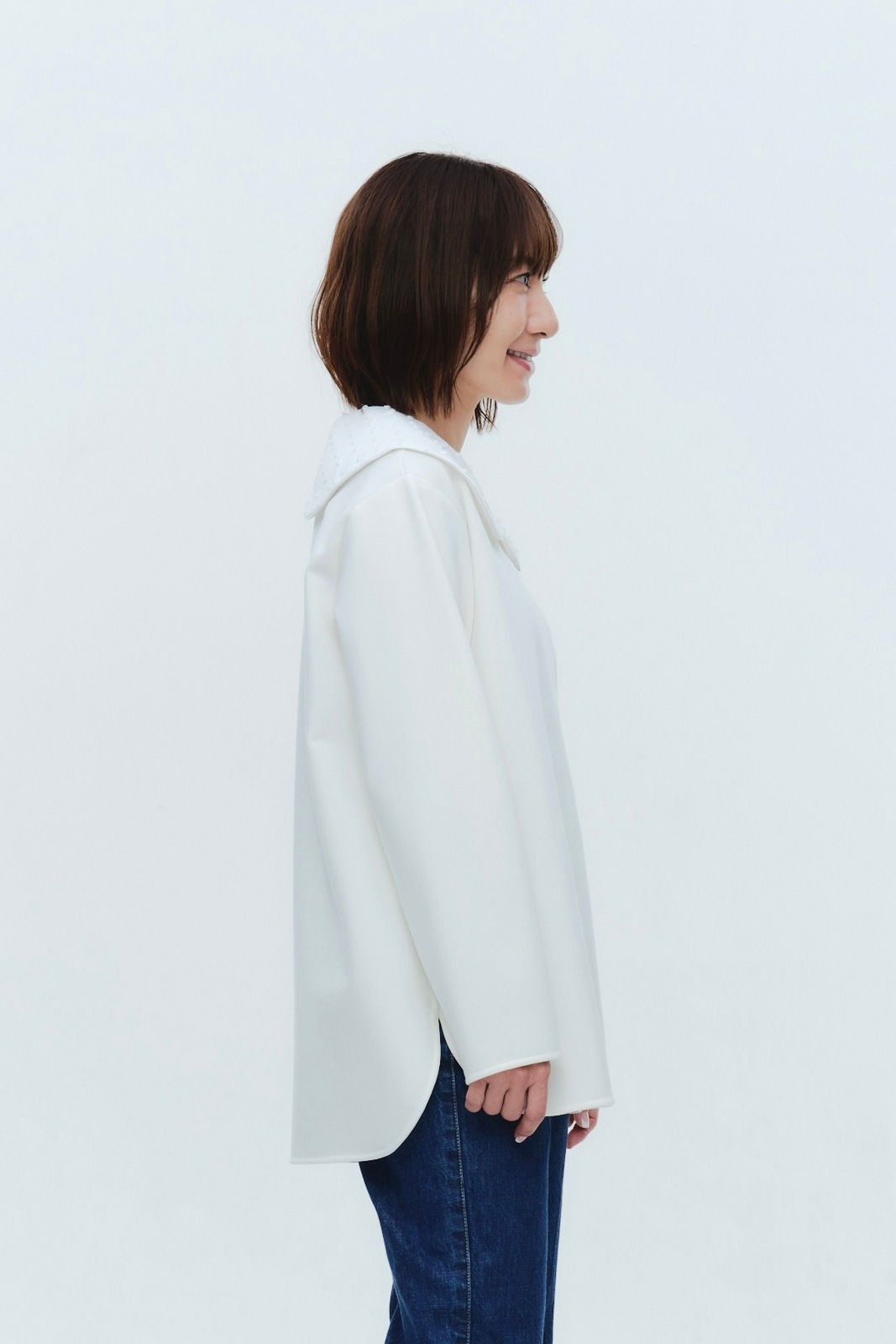 yori ぬくぬくギャザーブラウス ドットサイドギャザーブラウス | 2024 AW Collection| yori