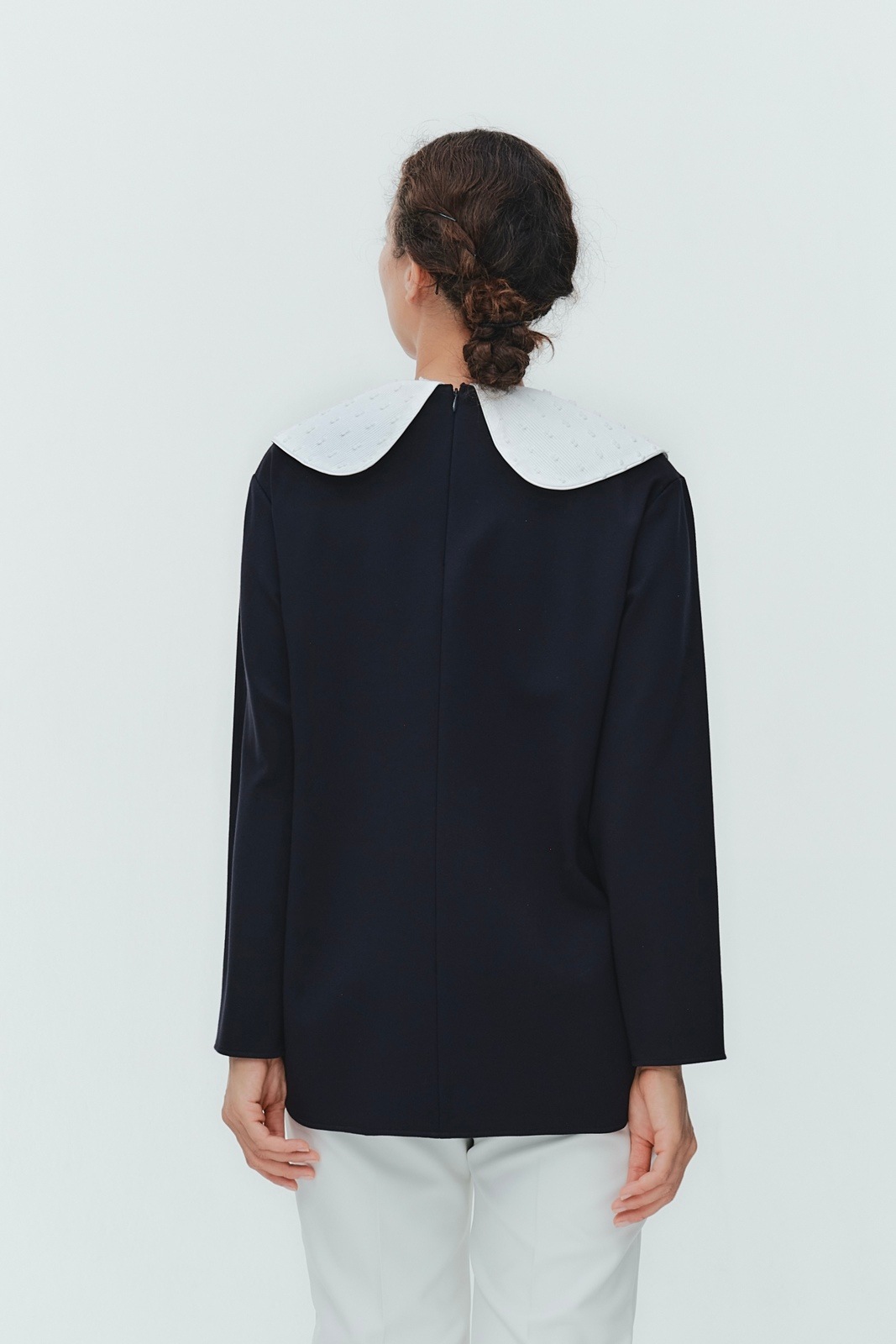 11月下旬発送予定 ぬくぬくスノーカラーブラウス | 10/6pm12:00