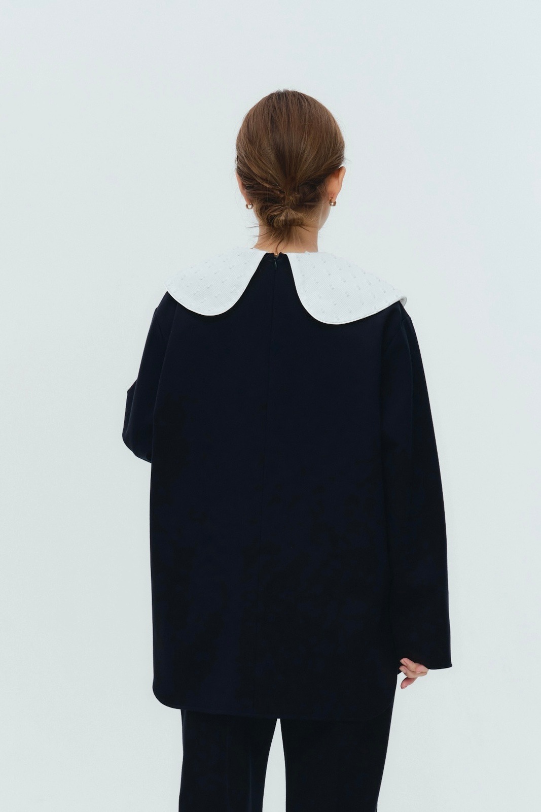 ぬくぬくスノーカラーブラウス | all item| yori