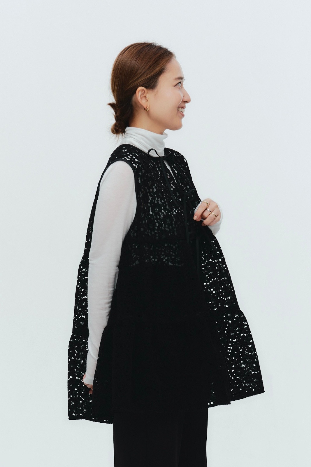 フロッキーレースティアードジレ12/15pm12:00～販売 | 12/15pm12:00