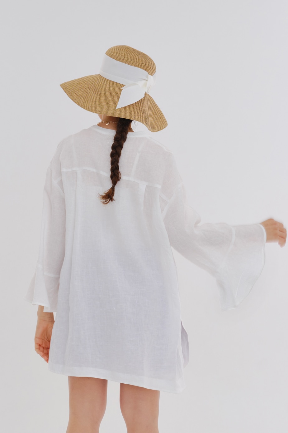 フレンチリネンロングシャツ【2024SM】 | all item| yori