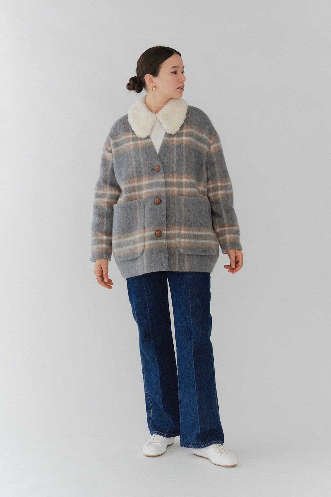 yori ウールプルオーバー 【2023AW】 新品タグ付き】yori ウールプルオーバー 【2023AW】の通販 by