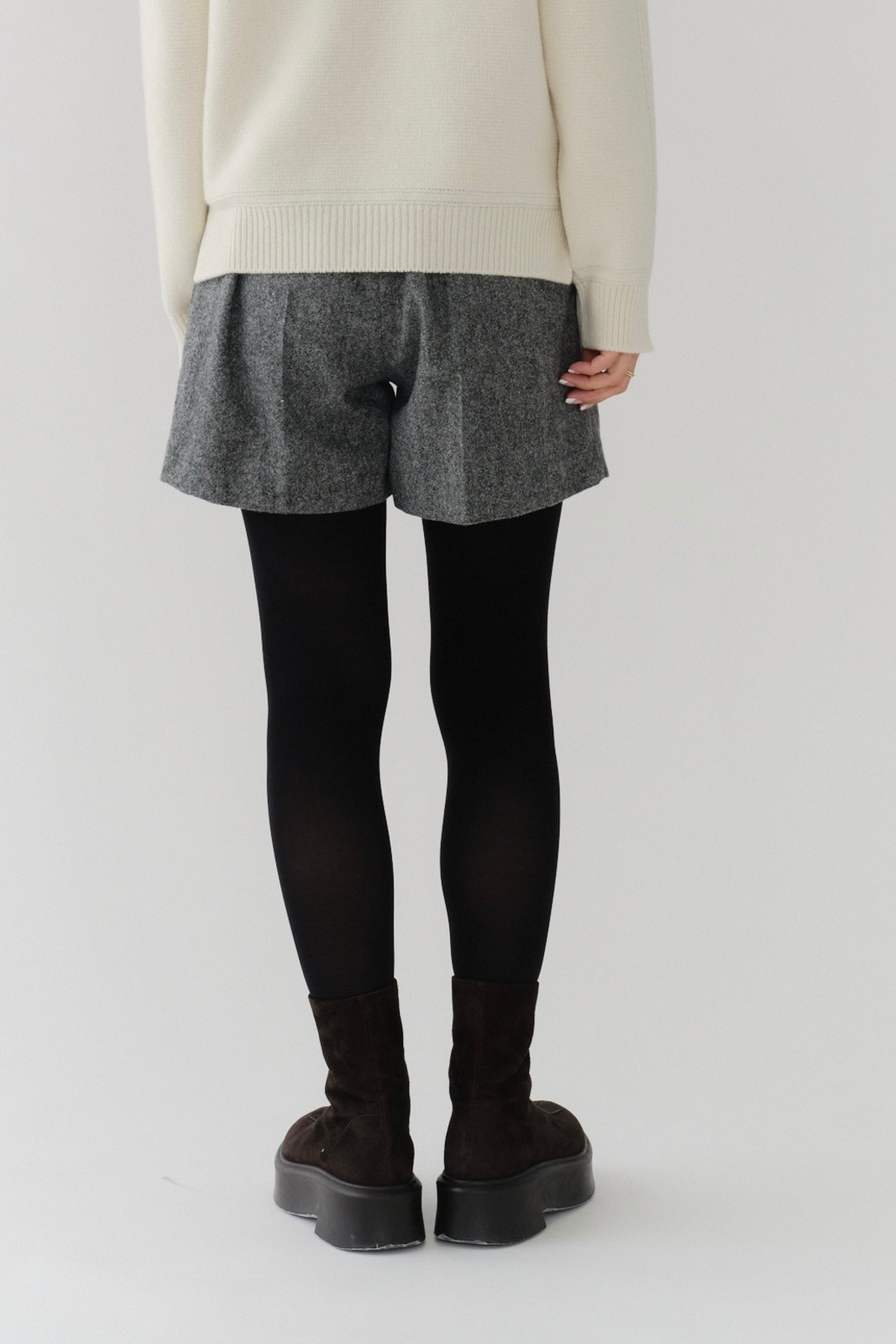 Ansdotsloevner ショートパンツ 10月下旬発送予定 ウールショートパンツ【2025AW】 | 2025 AW
