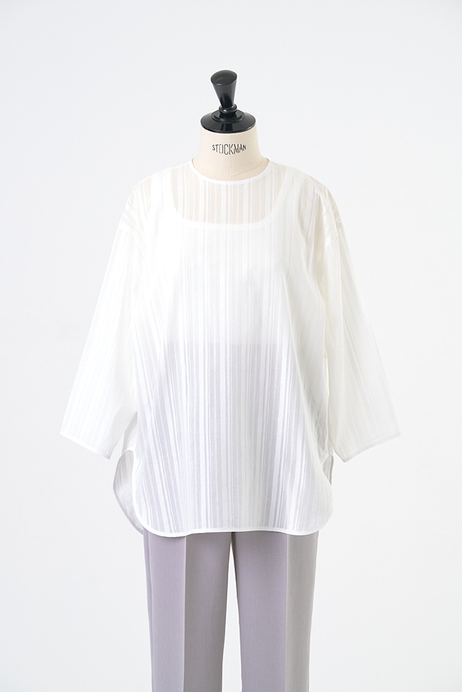 コットン100ストライプブラウス | all item| yori