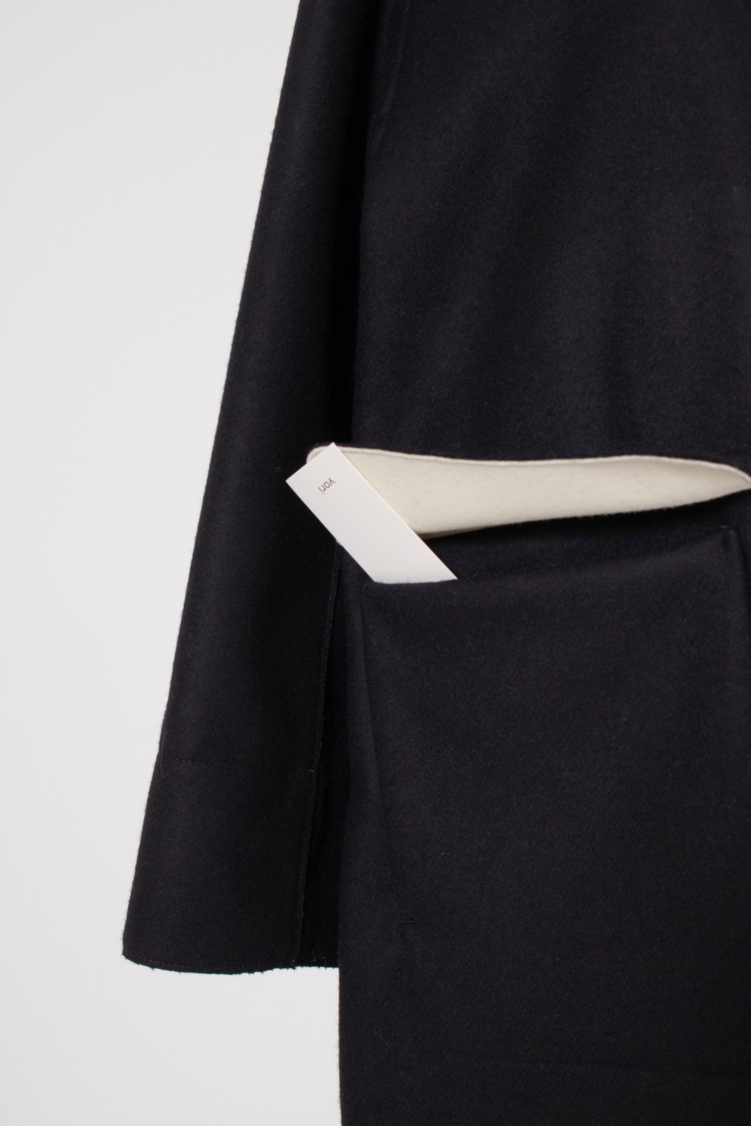 yoriメルトンウールロングコート メルトンウールロングコート【2025AW】 | all item| yori