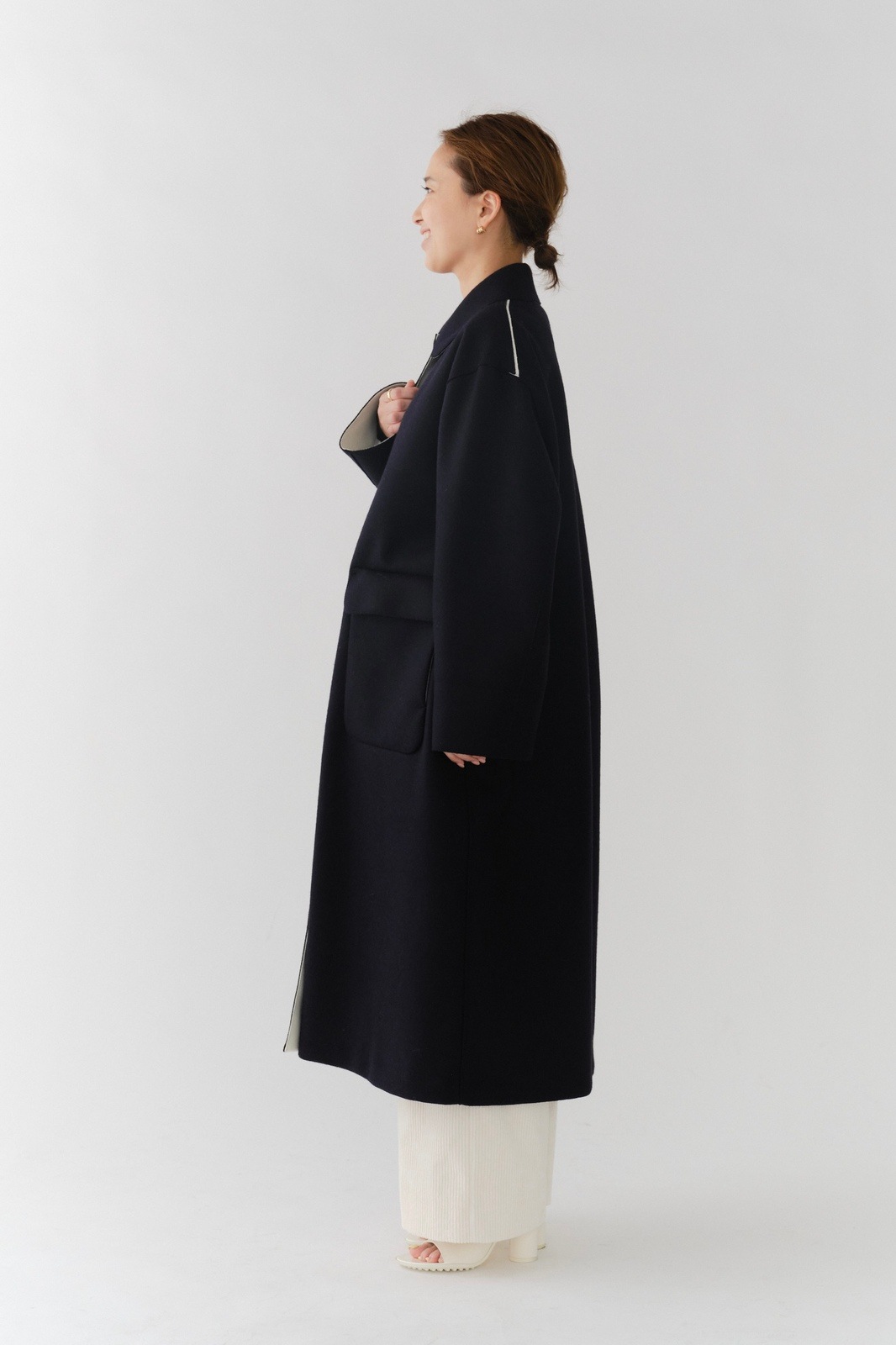 メルトンウールロングコート【2025AW】12/8pm21:00～発売 | 12/8pm21