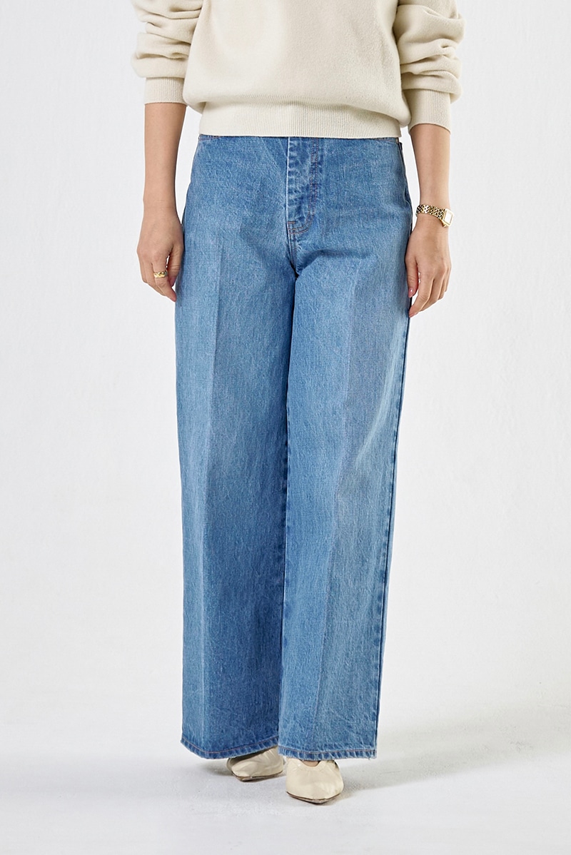 yori ヨリ　Janeワイドデニム　38 新品 未使用　2024AW Janeワイドデニム | all item| yori