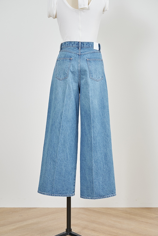 yori ヨリ Janeワイドデニム【2024AW】 36 【公式通販】