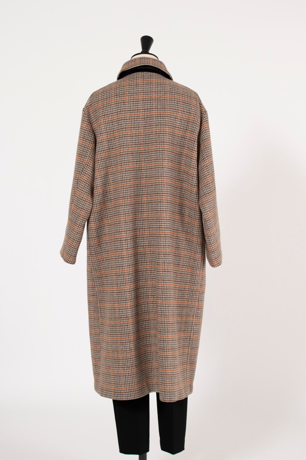 ウールチェックロングコート【2025AW】 | all item| yori