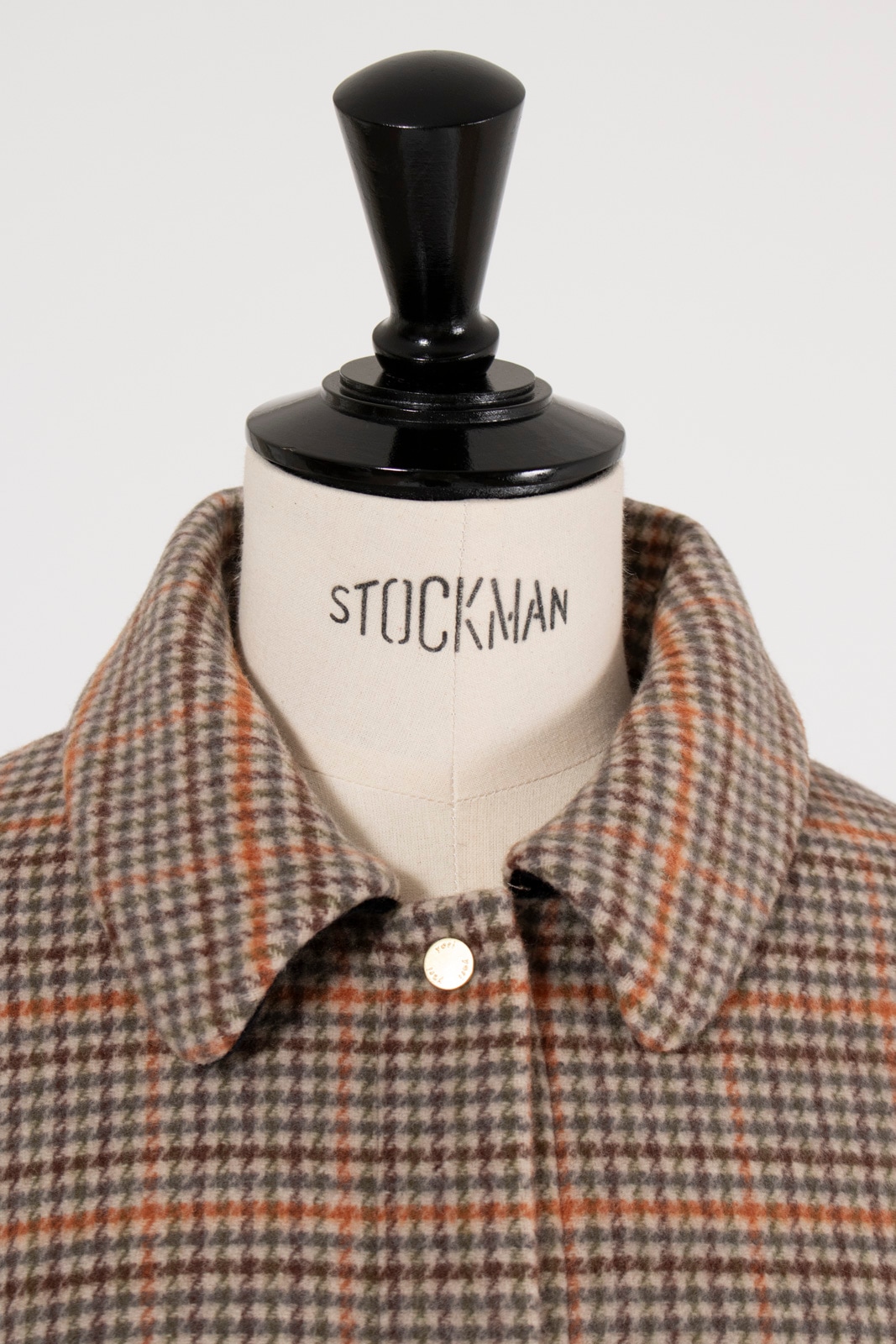 yori チェックコート yori