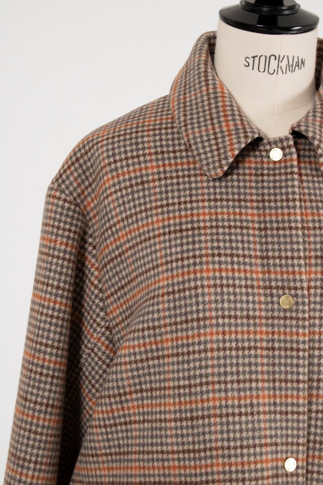 ウールチェックロングコート【2025AW】 | all item| yori