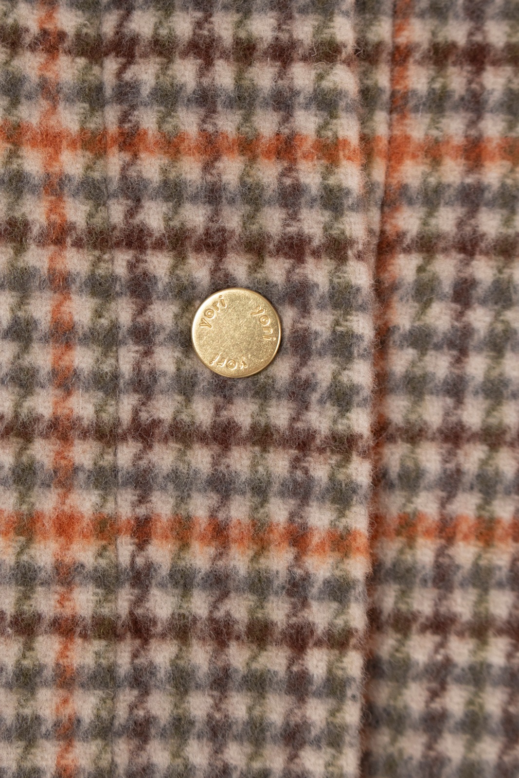 ウールチェックロングコート【2025AW】 | all item| yori