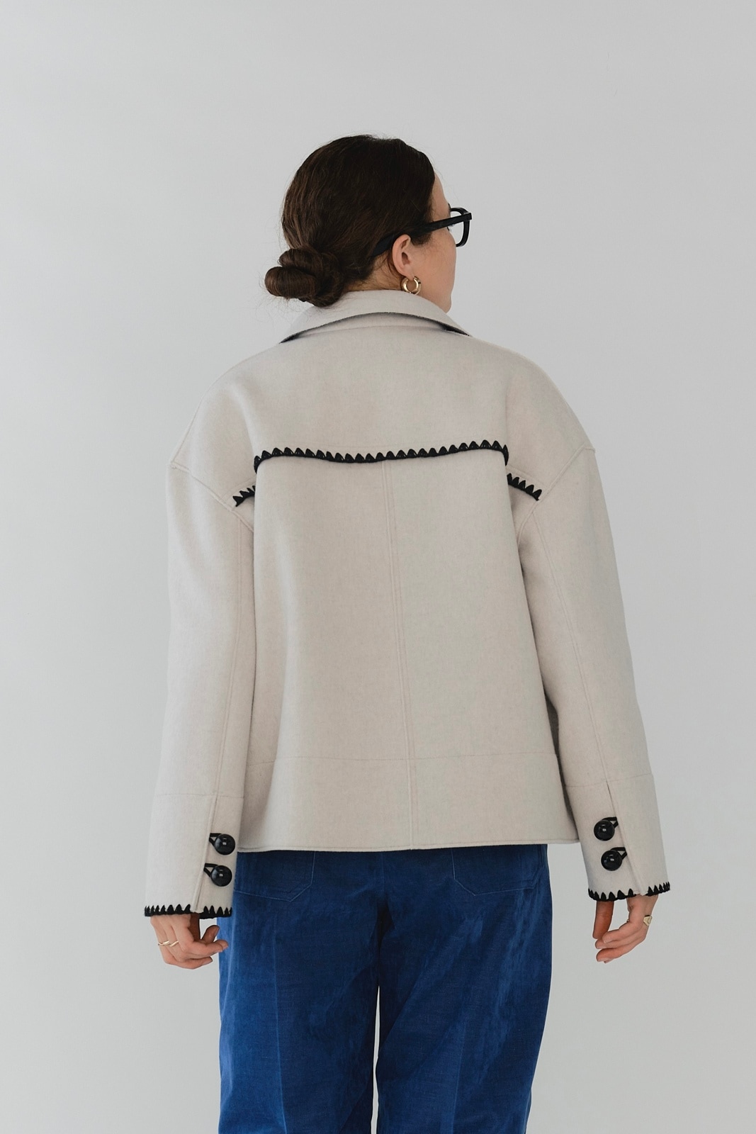 11月下旬発送予定 ハマグリウールショートコート【2025AW】 | 2025 AW