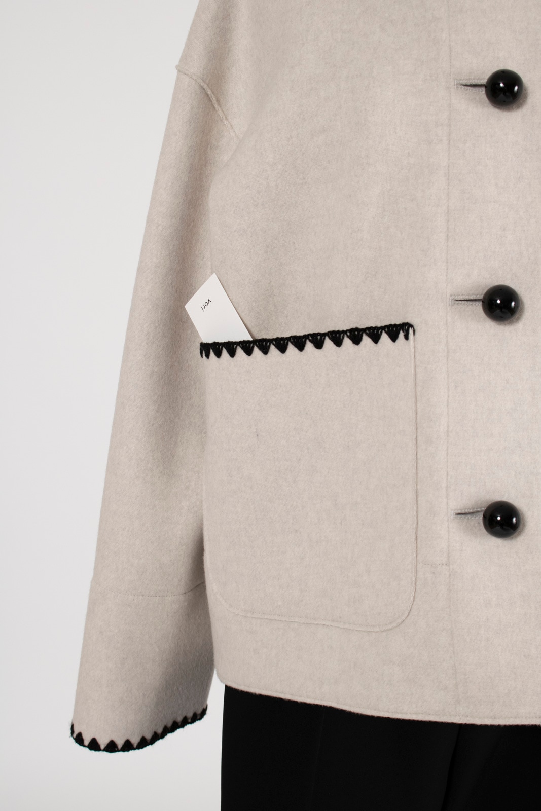 11月下旬発送予定 ハマグリウールショートコート【2025AW】 | 2025 AW