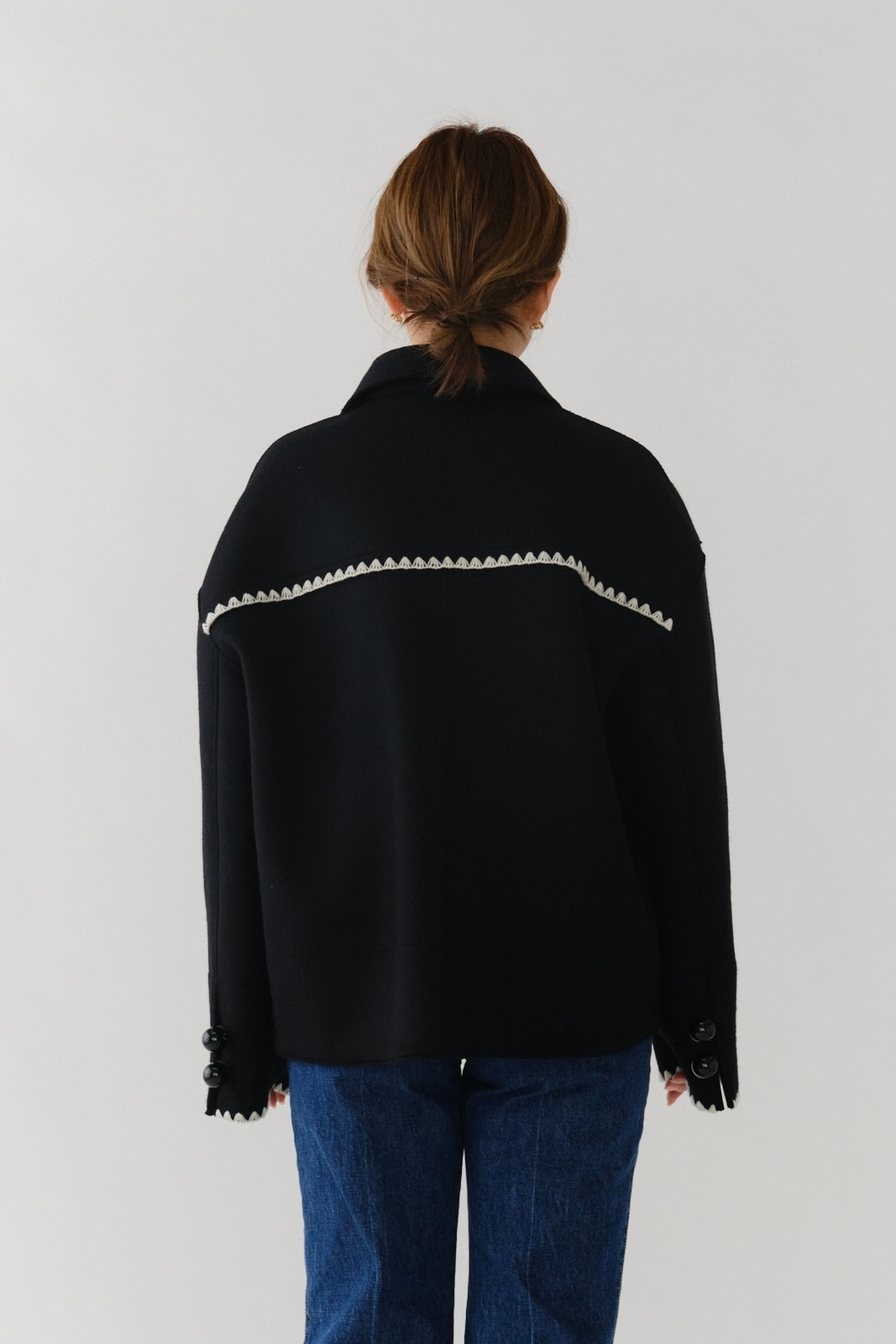 11月下旬発送予定 ハマグリウールショートコート【2025AW】 | 2025 AW