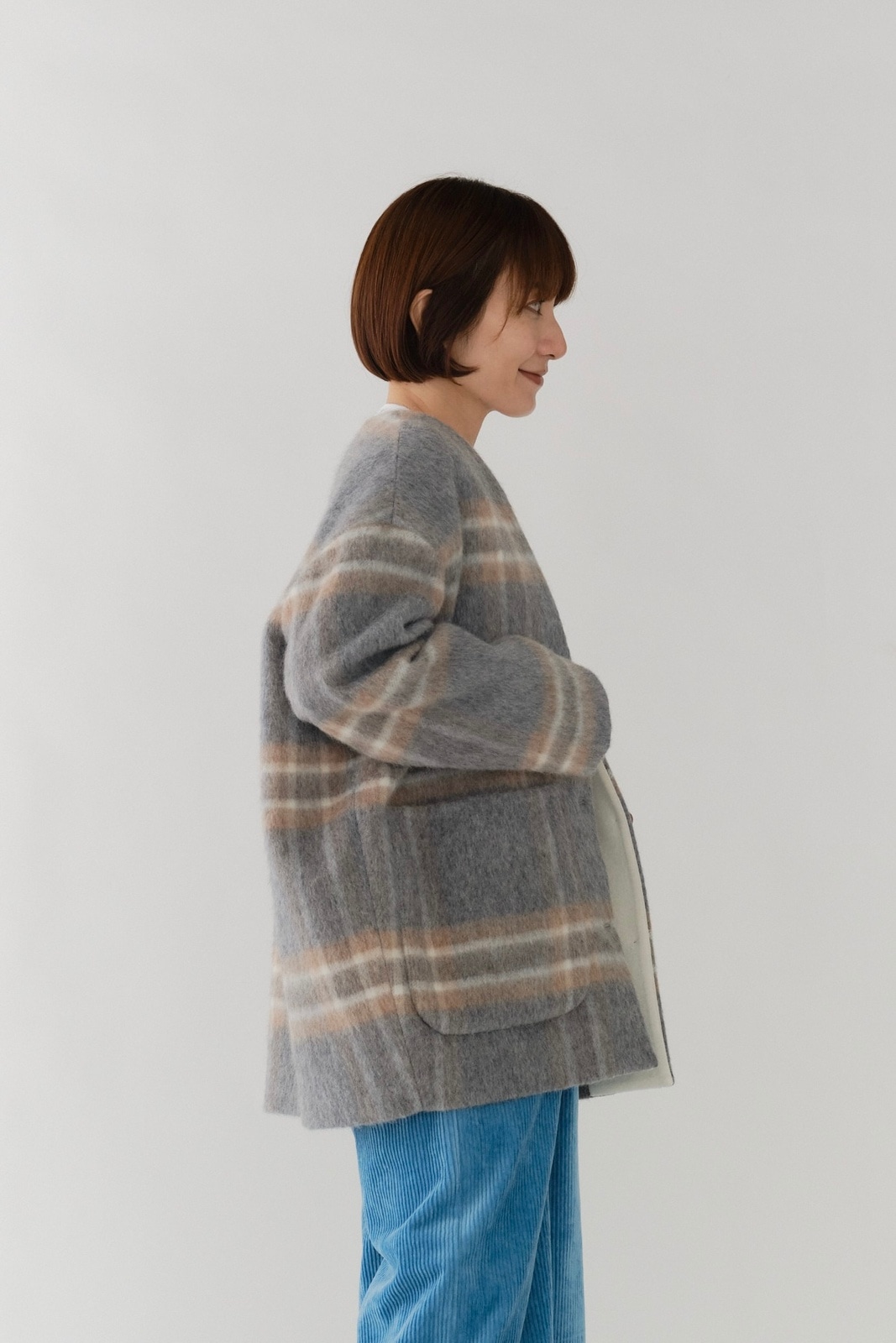 チェックモヘアシャギーコート【2025AW】 | all item| yori