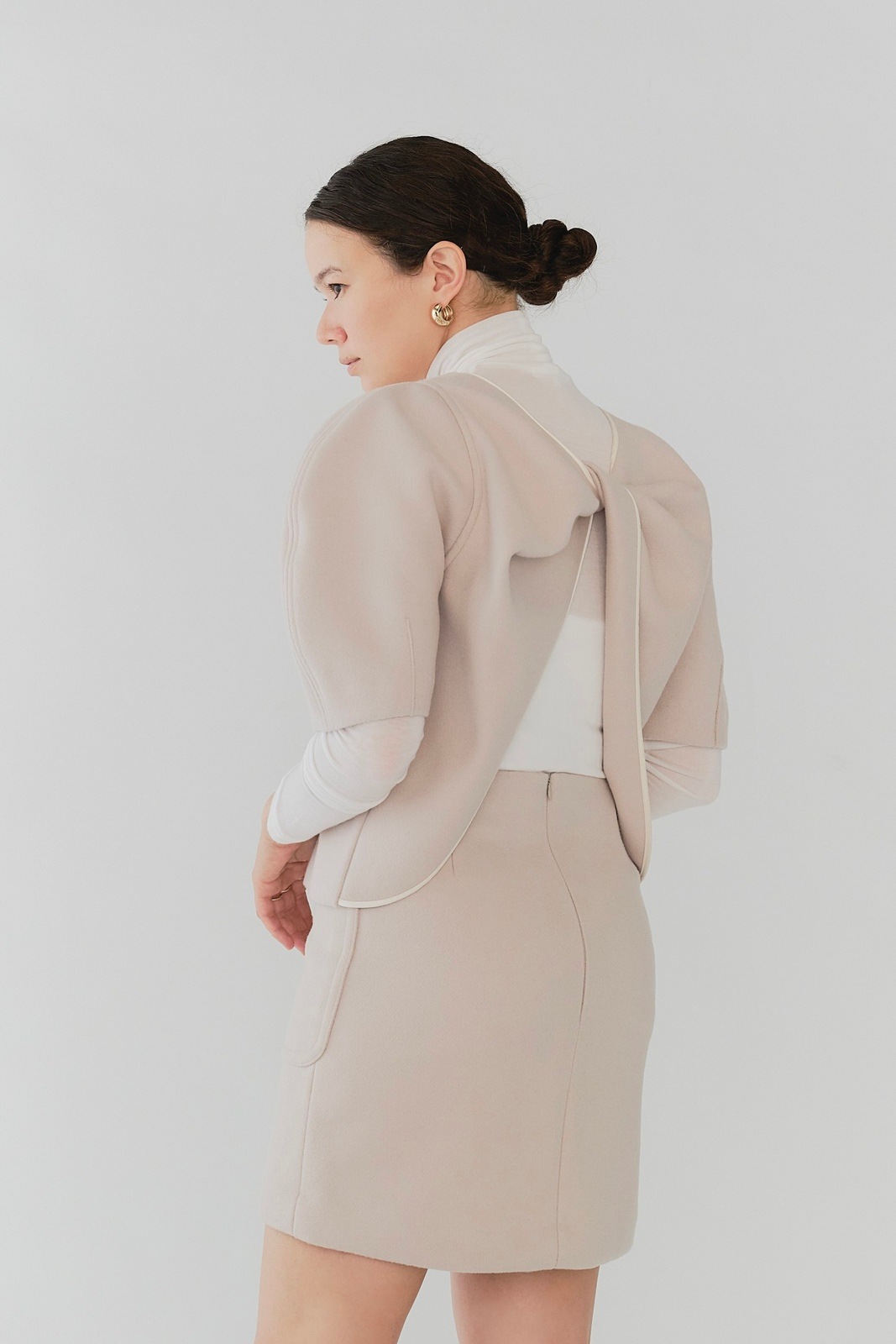 バックツイストウールトップス【2025AW】