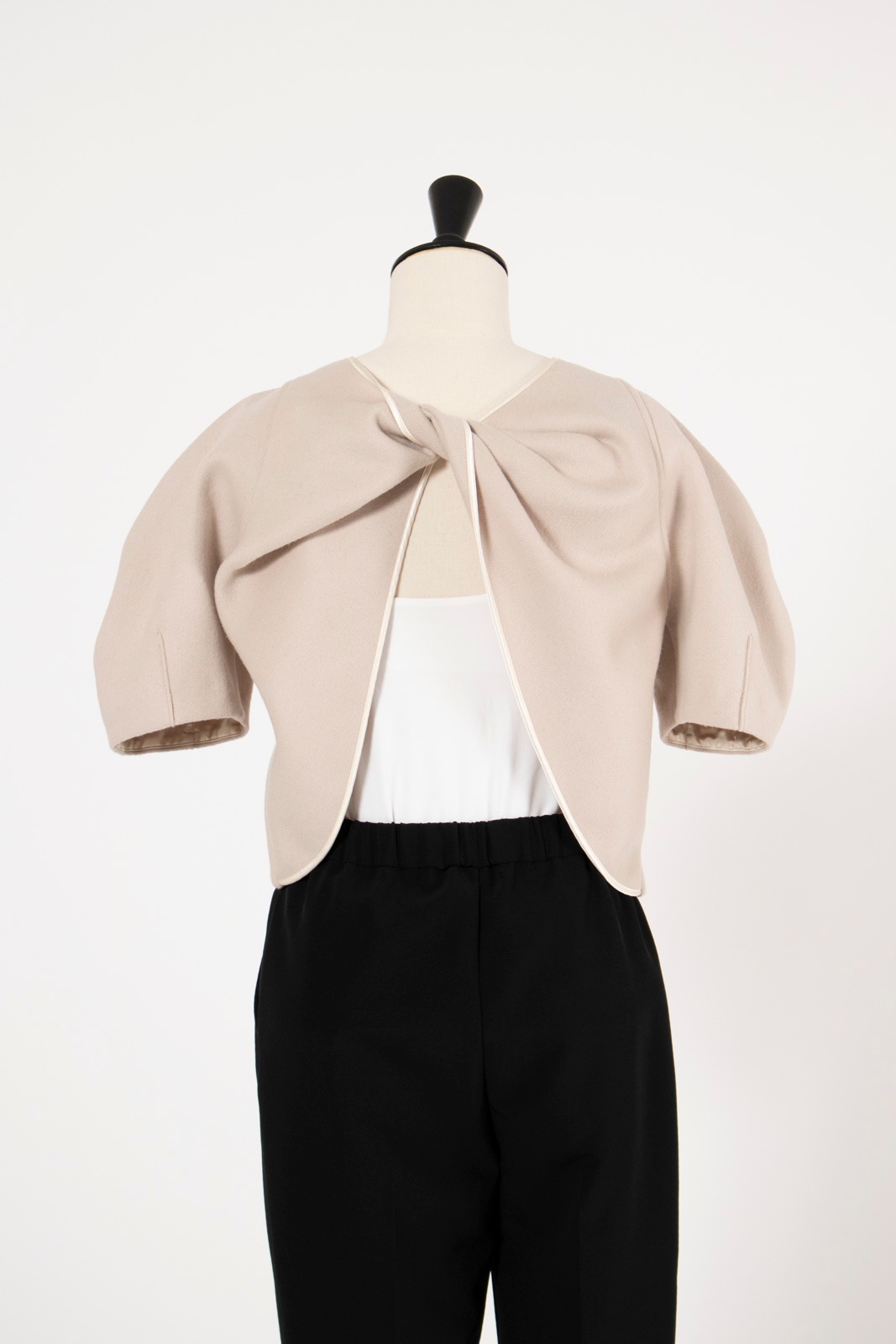 バックツイストウールトップス【2025AW】