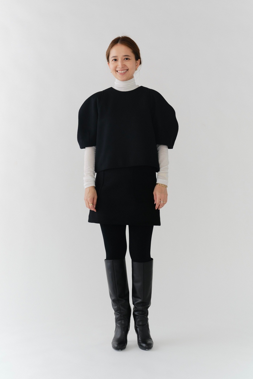 バックツイストウールトップス【2025AW】