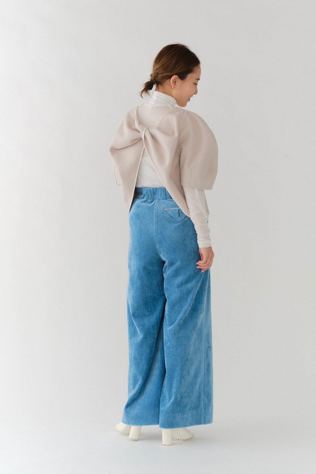 バックツイストウールトップス【2025AW】