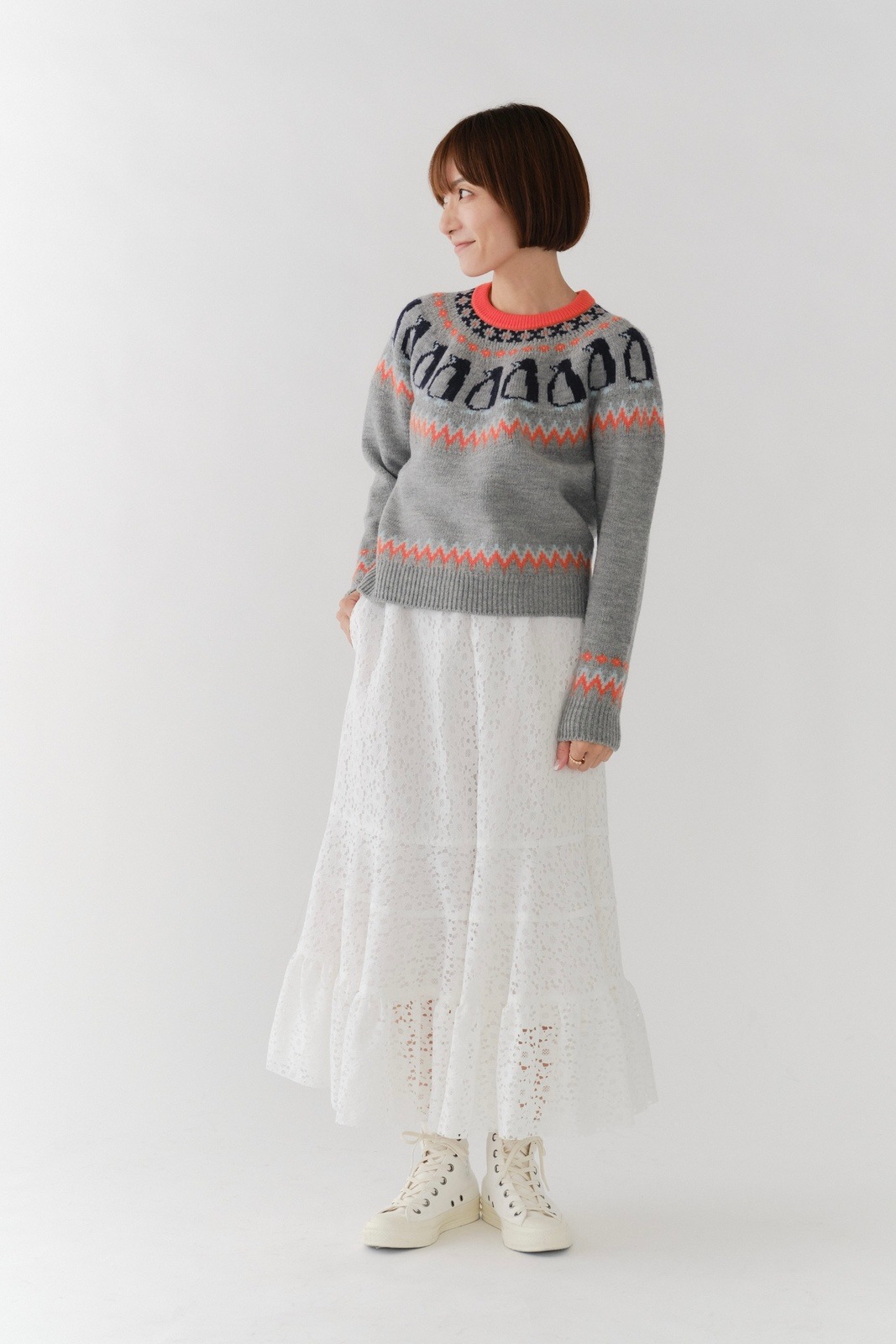 yori 2025AW 新品ポッピングシャワーニット shirocon ポッピングシャワーニット【2025AW】 | 2025 AW Collection| yori