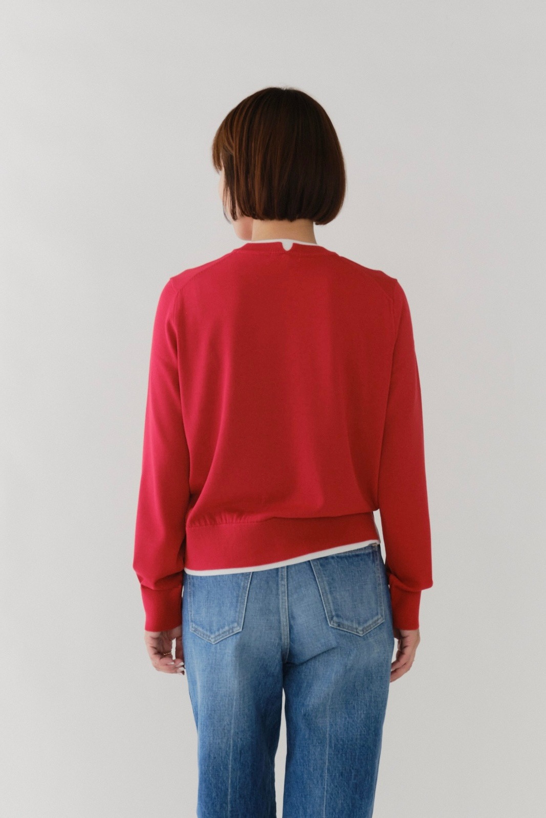 新品タグ付き　ヨリ　マニッシュレイヤーニット マニッシュレイヤーニット | all item| yori