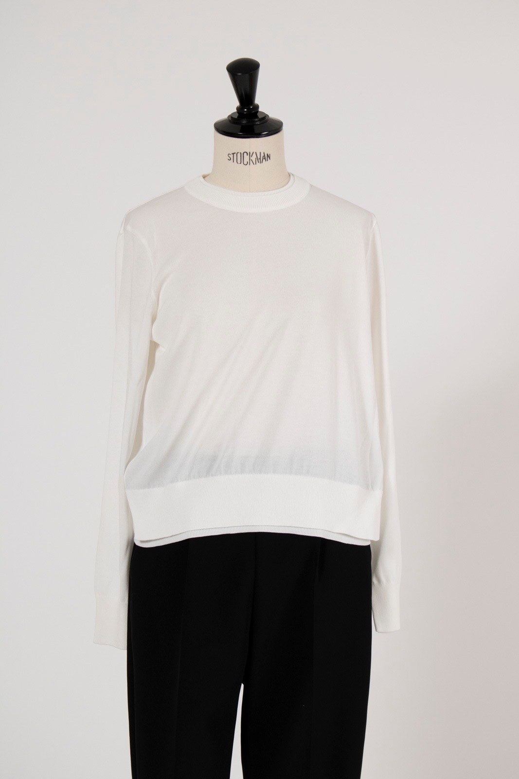 新品タグ付き　ヨリ　マニッシュレイヤーニット マニッシュレイヤーニット | all item| yori